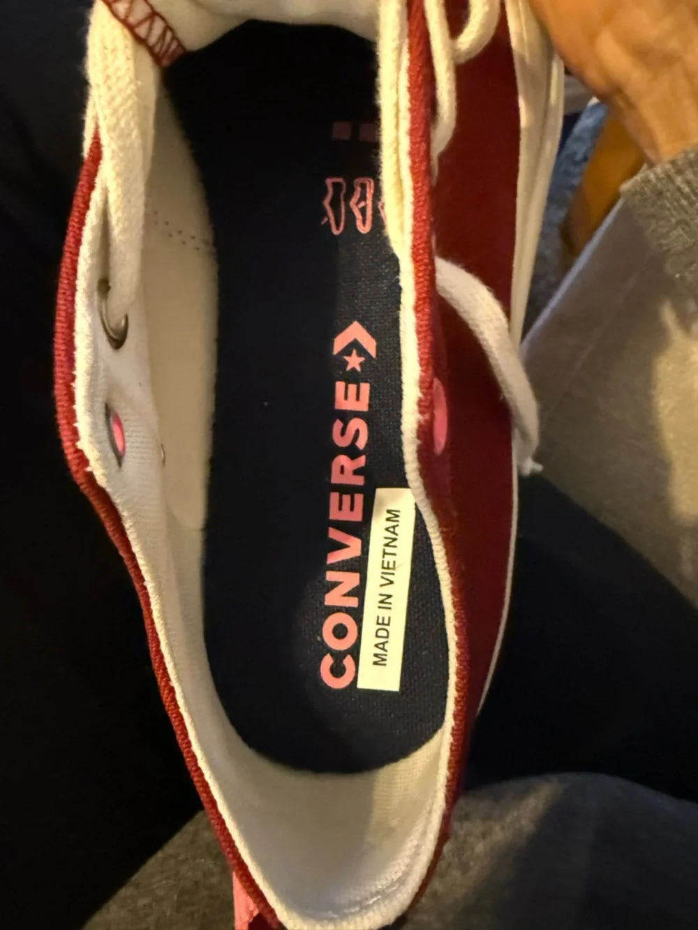 Converse Run Star Hike Canvas Platform Park Red, sz 7 - Picture 8 of 8